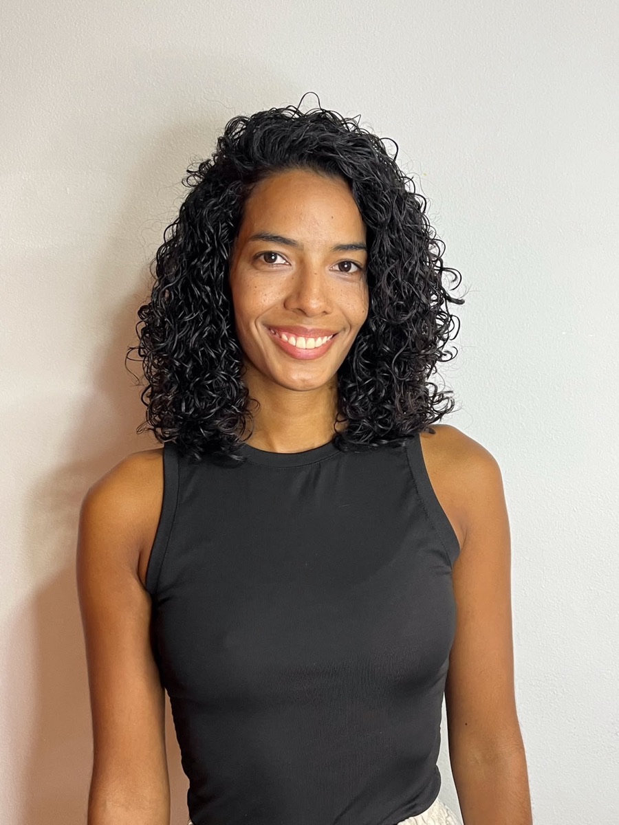 Resultado de corte em cabelo crespo ou cacheado no Casulo Preto
