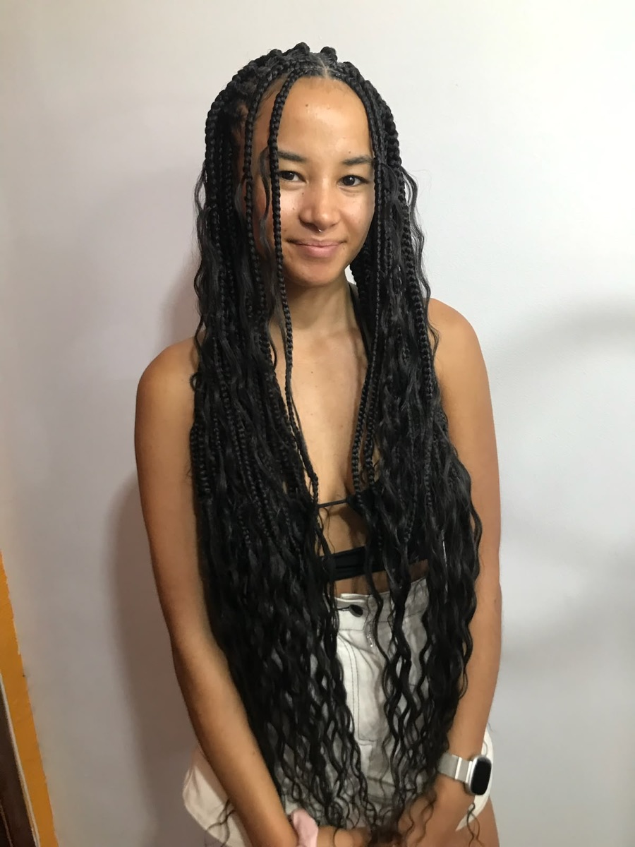 Gipsy Braids realizada no Casulo Preto